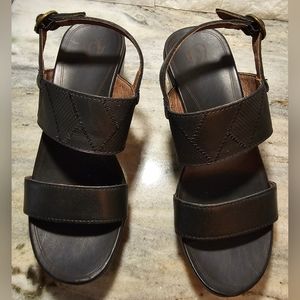 Olukai Keha, black sandal, women's size 7